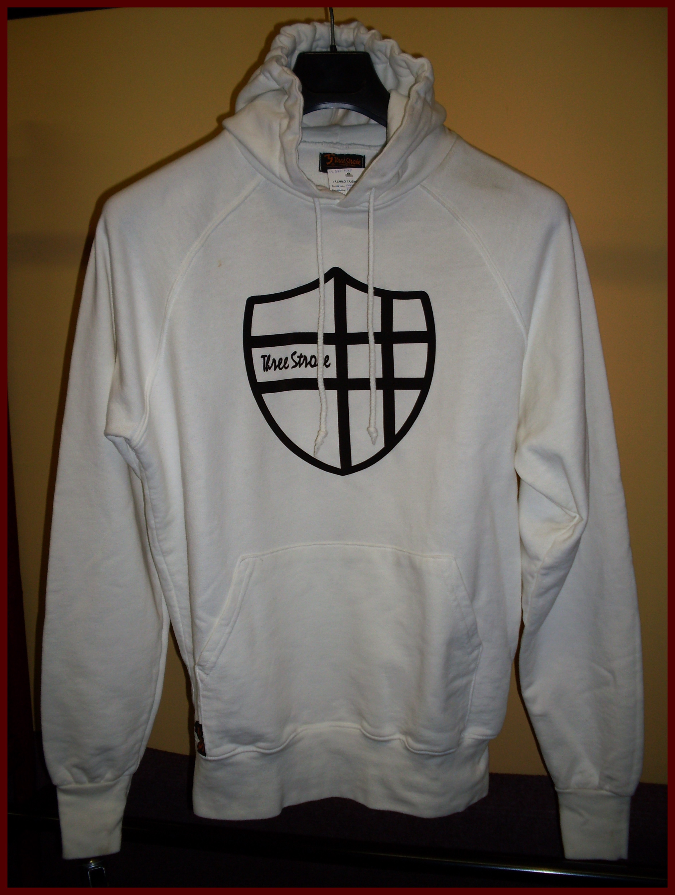 Crest Hoodie White